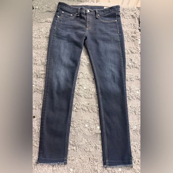 Rag & Bone Raw Hem Skinny Jeans in Dearborn - Picture 4 of 9